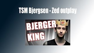 TSM Bjergsen  Zed outplay [upl. by Ardnua]