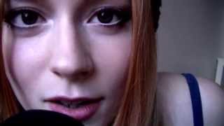 ASMR Closeup Whisper in Finnish whisperingmouth sounds [upl. by Pickens476]