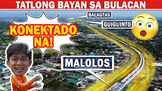 Tatlong Bayan sa Bulacan Konektado Na  NSCR PH PNR [upl. by Itnaihc]