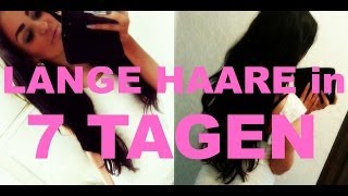 LANGE HAARE IN 7 TAGEN Inversion Method deutsch german [upl. by Annasus]