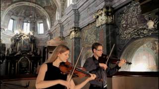 J Pachelbel Canon violin duet and organ [upl. by Linn]