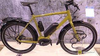 2018 Koga eWorldtraveller S Electric Bike  Walkaround  2017 Eurobike [upl. by Nnylatsyrk429]