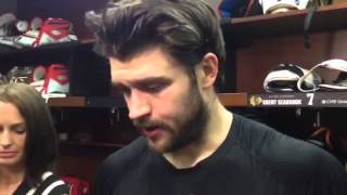 Brent Seabrook on the Blackhawks penalty kill [upl. by Thorwald886]