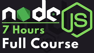 Nodejs Full Course for Beginners  Complete AllinOne Tutorial  7 Hours [upl. by Ednalrym]