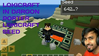 ender Dragon in lokicraft seed 100 work seed [upl. by Wickman]