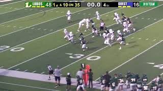 Lobo Football JV B vs Lindale Sep 19 2024  530 [upl. by Keever542]