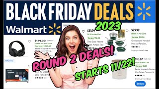 WALMART BLACK FRIDAY 2023 AD ROUND 2  ELECTRONICS TOYS amp MORE 🔥 STARTS 1122 [upl. by Larina]