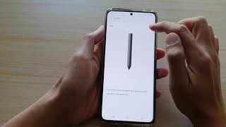 Galaxy S21UltraPlus How to EnableDisable S Pen Create Note With Pen Button [upl. by Katherine]