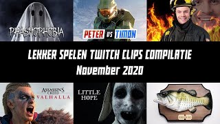 Lekker Spelen Twitch clips compilatie  November 2020 [upl. by Larue444]