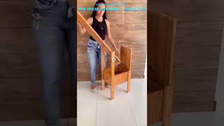 Amazing ❤️‍🔥 Smart Space Saving Furniture  Cool Murphy Bed Ideas for Small Home Spaces Innovations [upl. by Atiraj]