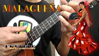 Malagueña Ukulele Fingertyle [upl. by Noam]