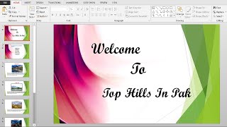 How To Create PowerPoint Presentation Slides For Assignment [upl. by Lister]