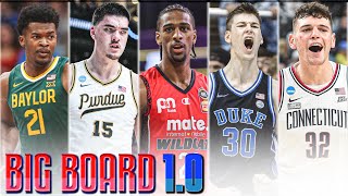 NBA Big Board 10  2024 NBA Draft Rankings [upl. by Githens134]