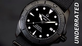 A More Affordable Omega Seamaster 300M Alternative Certina DS Action Diver [upl. by Leimaj191]