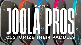 How the JOOLA Pros Customize Their Gen 3 Paddles With LeadTungsten Tape [upl. by Rudyard]