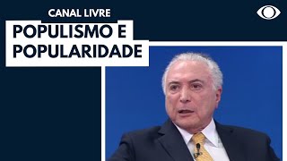 Temer espera quotprojetos e embate de ideiasquot para eleições de 2022 [upl. by Judith958]