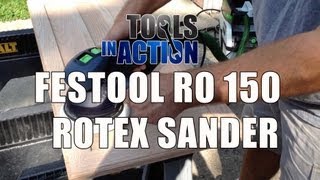 Festool RO 150 FEQ Rotex Sander [upl. by Dutchman130]