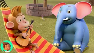 Ekta Mota Hathi Dule Chole একটি মোটা হাতি Bengali Cartoon Rhymes for Babies [upl. by Victory]