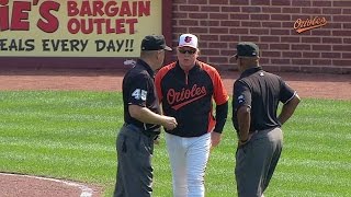 STLBAL Showalter tossed in 7th after arguing call [upl. by Ak]