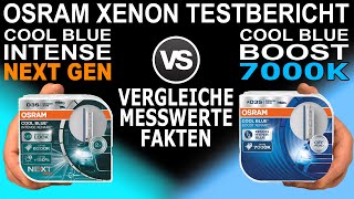 Osram Cool Blue Intense Next Gen CBN vs Cool Blue Boost  Testbericht Vergleiche Messwerte Fakten [upl. by Nnylyrehc]