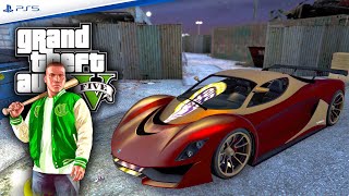 GTA5  Trevor pilfers a racing car from Los Santos for the first time but Franklin steal from trevor [upl. by Cerys]