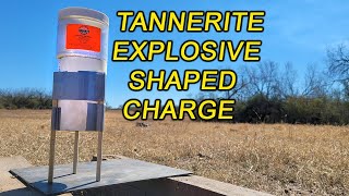 Will Tannerite Explosive Work In A Shaped Charge [upl. by Ailana163]