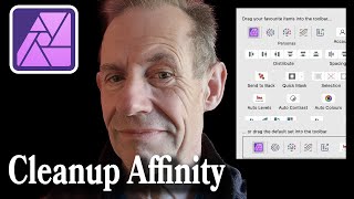 Improve your TOOLBAR In Affinity Photo [upl. by Alber596]