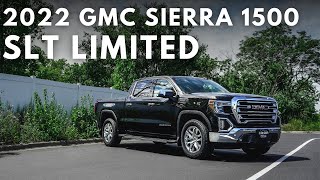 2022 GMC Sierra 1500 SLT quotLimitedquot  Model Walkaround [upl. by Birecree]