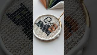 Crossstitch cookie🧵 recipes and supplies linked in my bio cookiedecorating oddlsatisfying asmr [upl. by Gregorius]