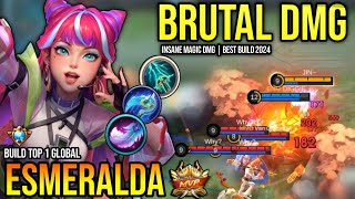 ESMERALDA BEST BUILD 2024  BUILD TOP GLOBAL ESMERALDA GAMEPLAY  MOBILE LEGENDS✓ [upl. by Rekcut]