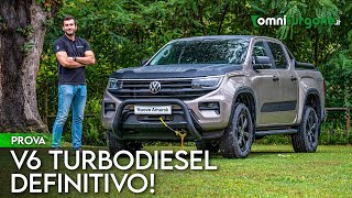 Volkswagen Amarok 2023  La PROVA del pickup con il V6 diesel da 240 CV [upl. by Gnaoh]