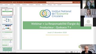 WEBINAIRE INEC l La REP quésaco  La responsabilité du producteur et de la loi AGEC [upl. by Alie971]