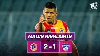 Match Highlights  East Bengal FC 21 Bengaluru FC  MW 21  ISL 202324 [upl. by Eema181]