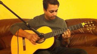 Crepuscolo Sul Mare Oceans 12 guitar instrumental performed by J Chadha [upl. by Ertsevlis]