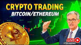 3 OCT 2024  LIVE CRYPTO TRADING BITCOIN  ETHEREUM [upl. by Notsa]