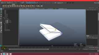 Maya book animation Blendshape [upl. by Akaya201]