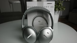 BOSE QUIETCOMFORT 35 UNBOXING  deutsch [upl. by Mendie963]