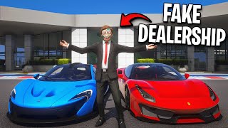 Scamming Players with Fake Car Dealership in GTA RP [upl. by Armond]