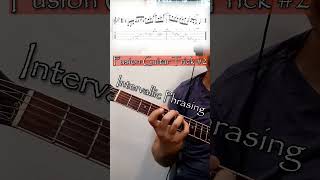 Try This Interval Minor Lick for Extra Spice guitarlesson guitar guitarlicks365 fusionguitar [upl. by Willa457]