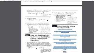 2018  Form 1040  Who Qualifies as Your Dependent [upl. by Monro]