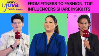 NDTVYuva  From Fitness To Education To Fashion Top Influencers Share Insights [upl. by Melisa78]