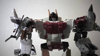 Combiner Wars Superion Transformation and Animation [upl. by Johanan56]