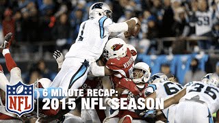 2015 NFL Season in Six Minutes [upl. by Yenahs]