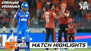 SRH vs MI 8th Match IPL 2024 Highlights  IPL Highlights 2024  SRH vs MI highlights today [upl. by Strander976]