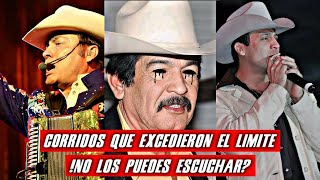 ❌5 CORRIDOS PROHIBIDOS QUE NO PUEDES ESCUCHAR EN MEXICO 💀 [upl. by Welcome]