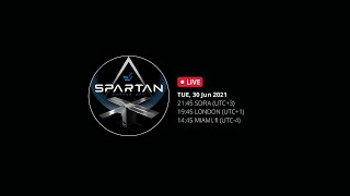 LIVE launch of SPARTAN first of the upcoming Shared Sat Missions [upl. by Kcirdneh]