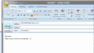 Emission de fax avec Outlook [upl. by Llevrac]