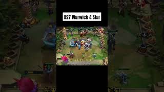 x27 Warwick 4 Star tft teamfighttactics 4star warwick [upl. by Lexi]