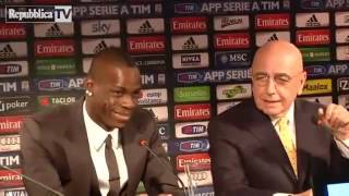 quotBALOTELLI MELA MARCIAquot Galliani Litiga con la Cronista [upl. by Ahseal]