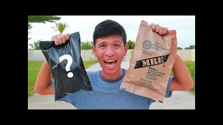 MRE ทหารอเมริกา vs MRE อาหารฉุกเฉิน คนไทยทำเอง ｜ US Military MRE vs Homemade Thai M oYU80NETHwo [upl. by Paulina717]